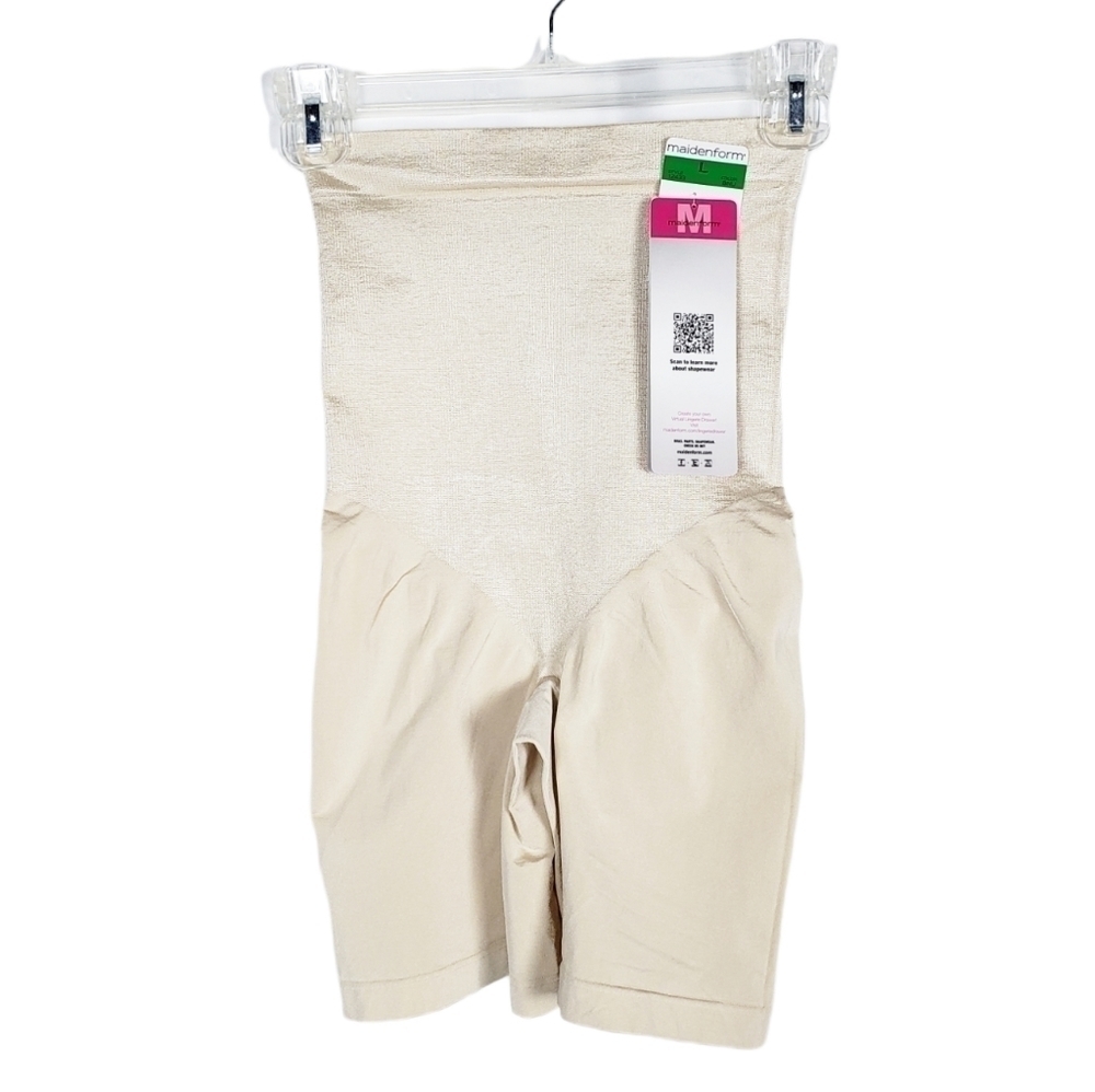 MAIDENFORM Hi waist thigh slimmer form control Control It shape wear NWT